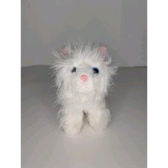 Ganz Webkinz HM110 Persian White Cat Plush Stuffed Animal - Picture 1 of 9